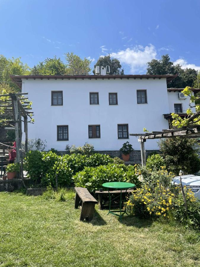 Archontiko Iatridis Hotel Mouresi Bagian luar foto