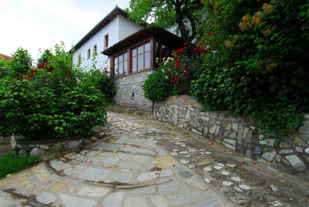 Archontiko Iatridis Hotel Mouresi Bagian luar foto