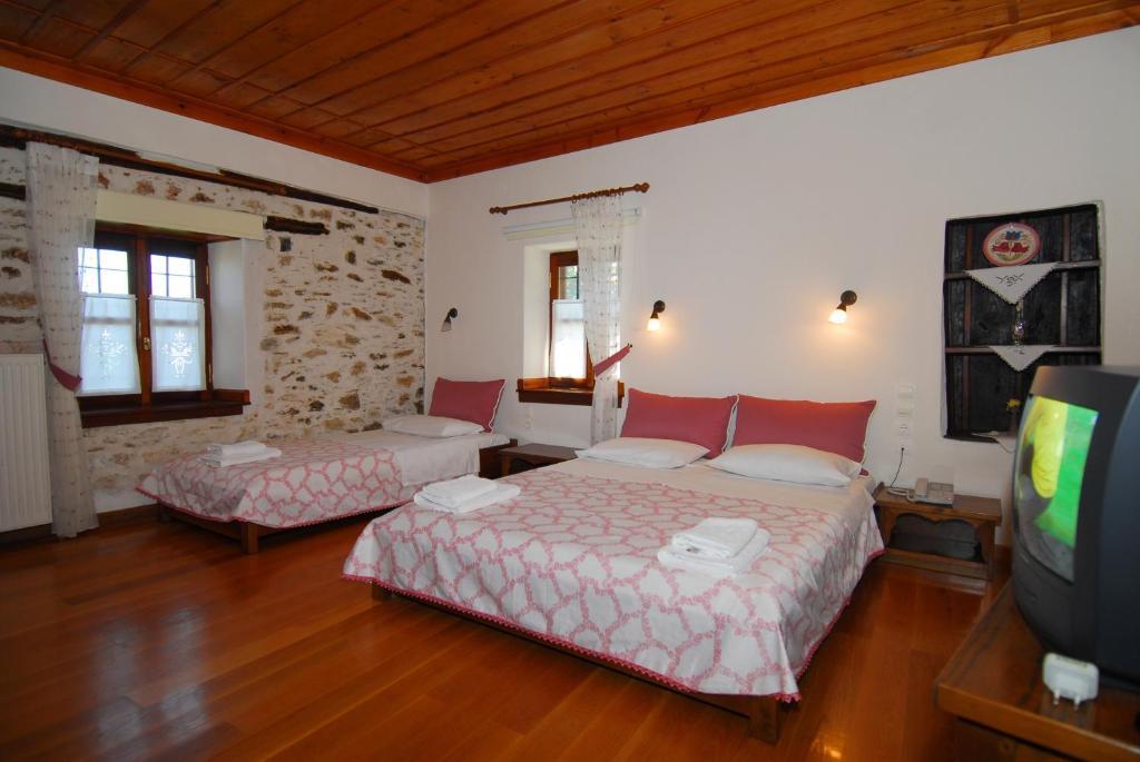 Archontiko Iatridis Hotel Mouresi Ruang foto